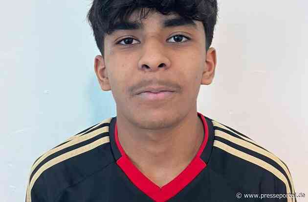 LPI-NDH: Öffentlichkeitsfahndung nach Jugendlichen: Wer hat Michael Masih gesehen?
