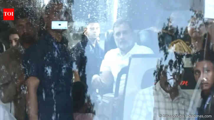 'We are with you': Rahul Gandhi says INDIA bloc stopped during march in support of protesting students