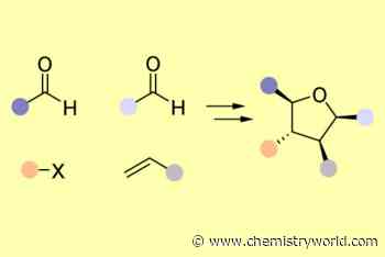 Unexpected cyclisation provides easy access to elusive tetra-substituted THFs