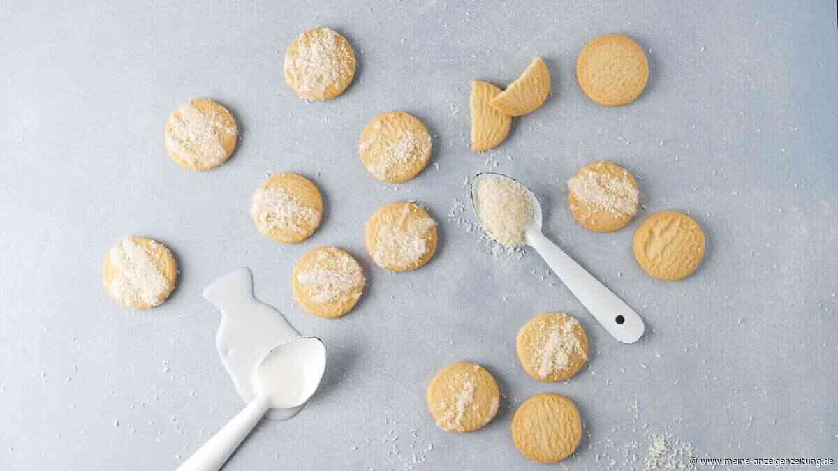 Kokosnuss-Kekse mit nur 3 Zutaten: Dieses Minimal-Rezept gelingt in wenigen Minuten
