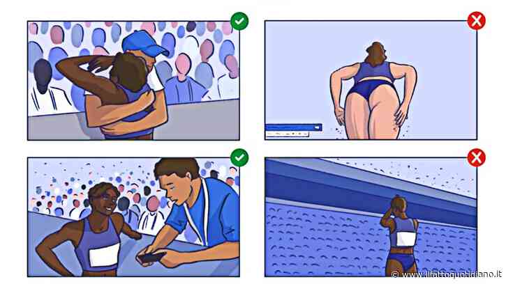 Stop alle riprese sessualizzanti e allo zoom sul corpo delle atlete: le nuove linee guida che coinvolgono anche la Rai