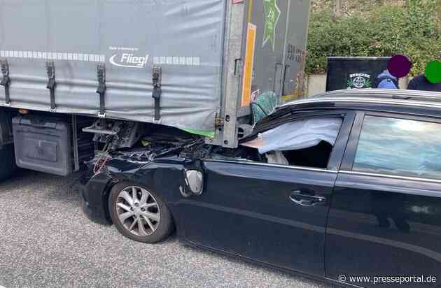 POL-WI: +++schwerer Unfall bei Limburg verläuft glimpflich+++
