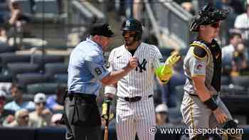 'Picking on me': Yankees' José Caballero fumes at MLB over pitch clock violation after new enforcement