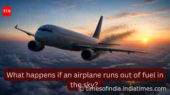 What happens if an airplane runs out of fuel in the sky? Here's what every traveller should know