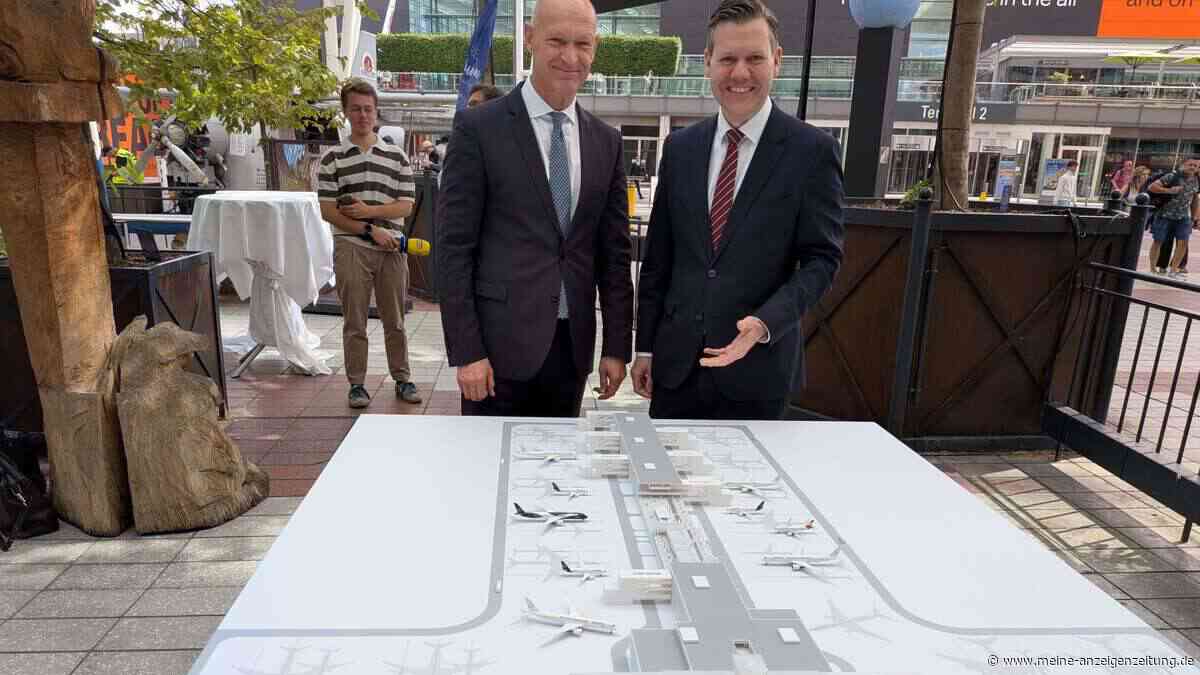 Terminal-2-Erweiterung: Flughafenchef stellt Ausbaupläne vor und nennt konkrete Zahlen