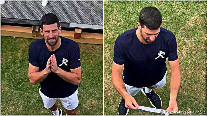 “È una bambina”: il video di Djokovic che partecipa a un gender reveal a Wimbledon. Poi sorprende i futuri genitori con un regalo