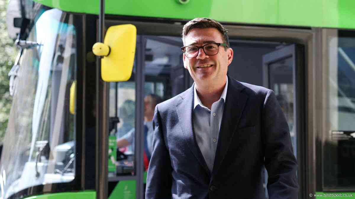 Prime Minister Andy Burnham WILL fund Bristol and Bath mass transit system