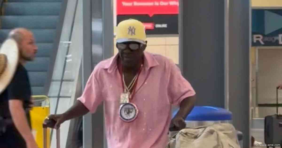 Flavor Flav spotted in Raleigh ahead of performance
