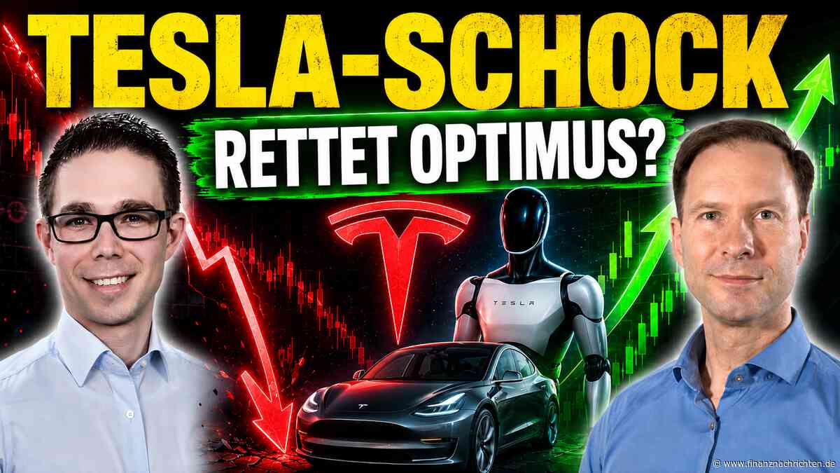Tesla-Schock nach den Zahlen: Rettet Elon Musks Roboter-Wette die Aktie?