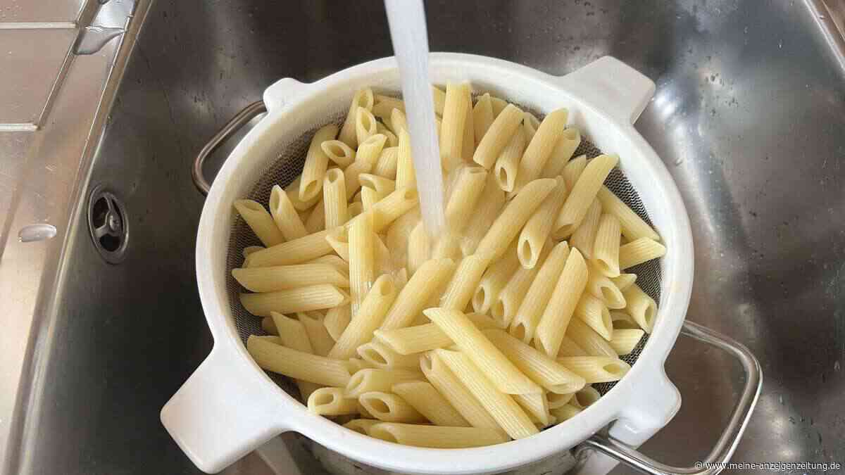 Barilla Koch verät, ob man Nudeln abschrecken sollte