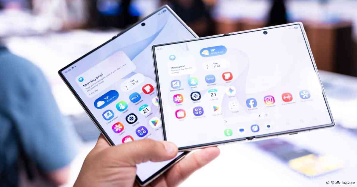 Samsung has just given us a preview of the creaseless iPhone Ultra display
