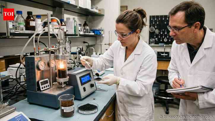 Scientists turned used coffee grounds into a high-energy charcoal-like fuel in just 90 seconds