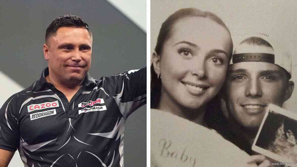 Darts-Superstar (41) wird Opa und nimmt sich Schwiegersohn zur Brust
