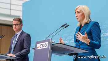 CDU: Nina Warken soll Kanzleramtschefin werden, Carsten Linnemann das Gesundheitsministerium übernehmen