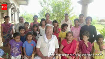 He rescued one abandoned baby; today, 35 daughters call him "Baba"