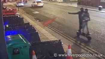 Horror in Glasgow as masked pair 'throw traffic cone' at sleeping homeless man