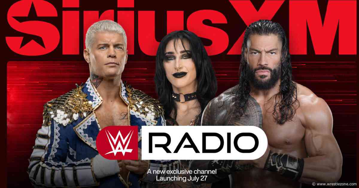 WWE Launching SiriusXM Radio Channel Featuring Live PLE Coverage