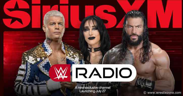 WWE Launching SiriusXM Radio Channel Featuring Live PLE Coverage