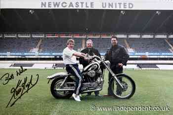 Kevin Keegan’s Harley-Davidson raises thousands for cancer charity days after his death