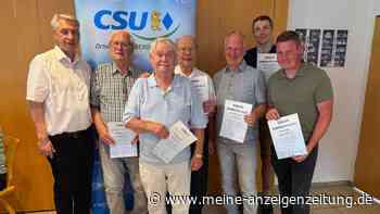 Bernhard Mücke kündigt Rückzug als CSU-Chef an – Engagierte Mitglieder im Ortsverband