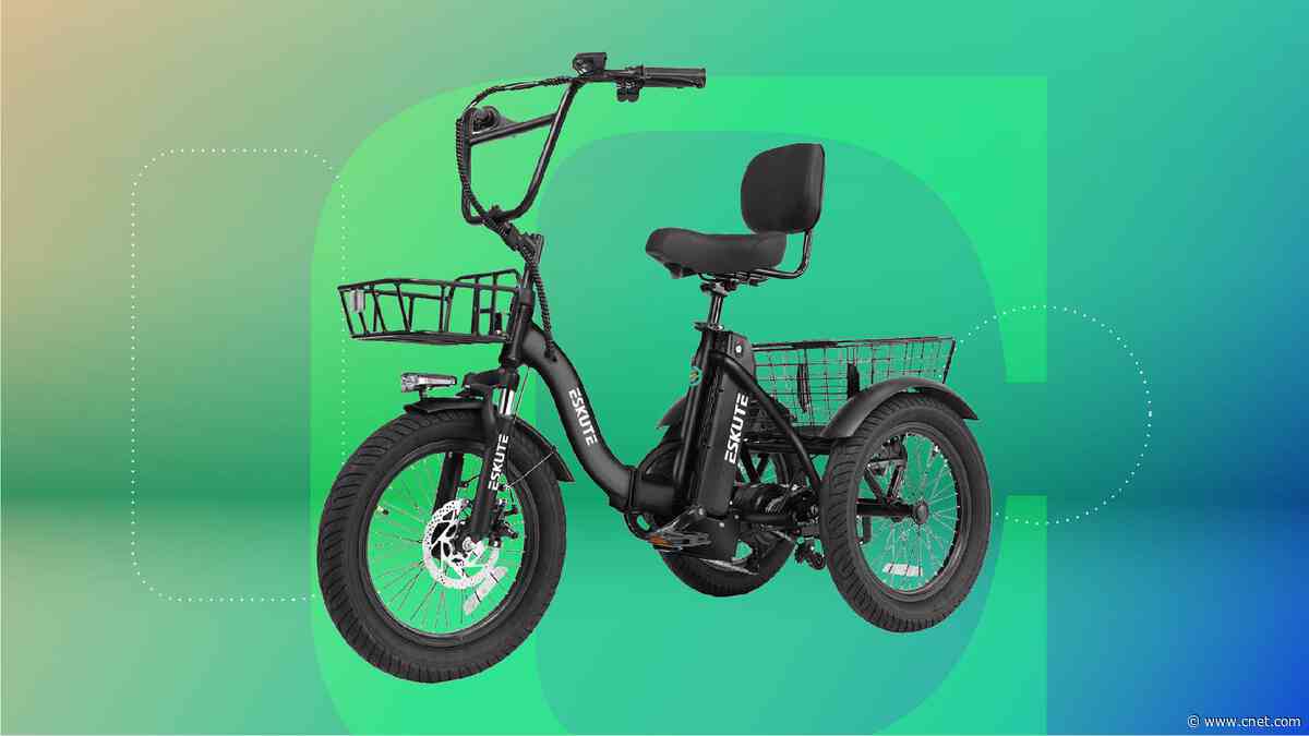 Save Over $300 on This Eskute E-Trike for an Easy and Affordable Way to Zip Around Town