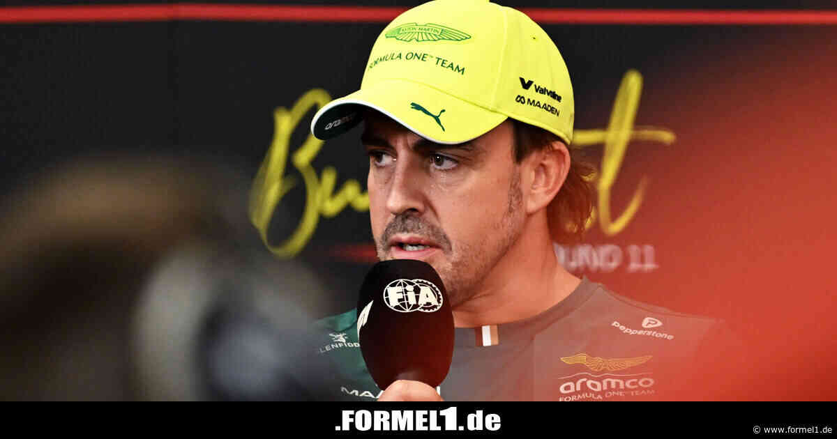Alonso bremst Euphorie: "Kein Update der Welt" holt Aston-Rückstand auf!
