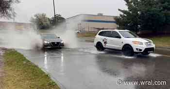 Heavy rain across central NC leads to crashes, closures and flooding
