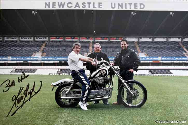 Kevin Keegan’s Harley-Davidson raises thousands for cancer charity days after his death