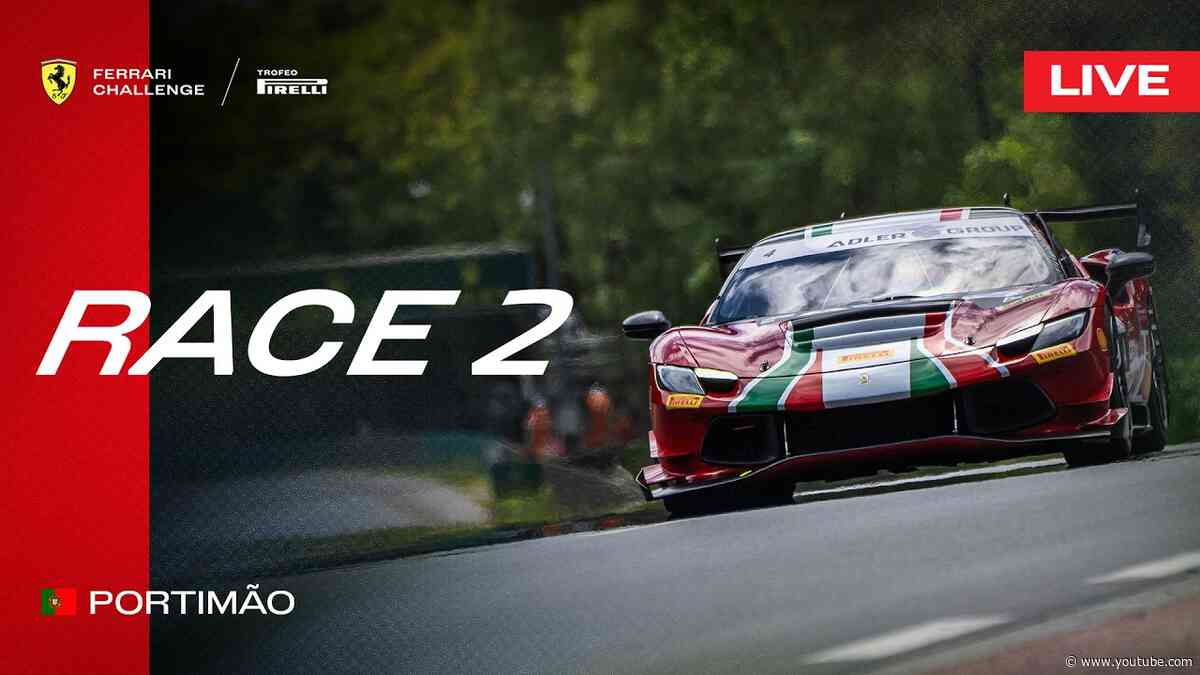 LIVE Ferrari Challenge Europe - Portimão, Race 2