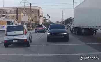 Tesla robotaxi goes wrong way down one-way street day after Tampa launch