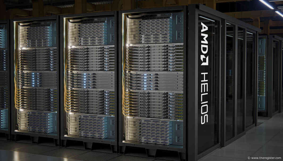 AMD attacks the rack with Helios systems that rival Nvidia's