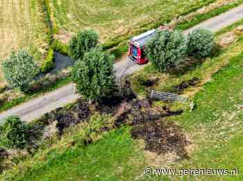 Brandweer bestrijdt meerdere bosschagebranden