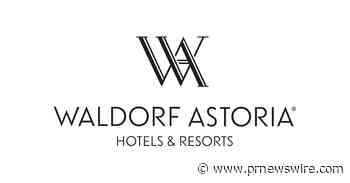 Waldorf Astoria Serves Up Tennis Beneath the Chandeliers