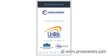 XLCS Partners advises Concurrent Utility Services on sale to UniTek Global Services
