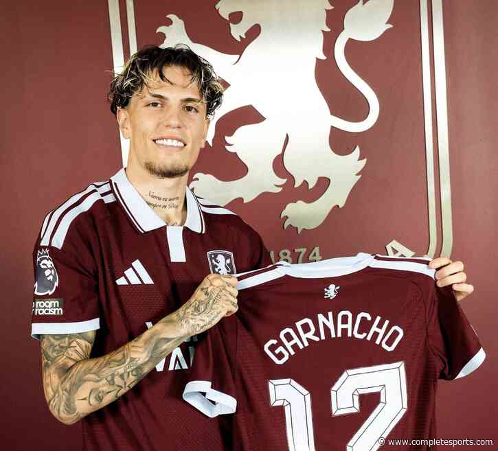 OFFICIAL: Garnacho Joins Aston Villa On Loan
