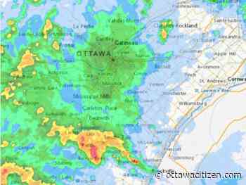 Why Ottawans far from danger got a tornado warning