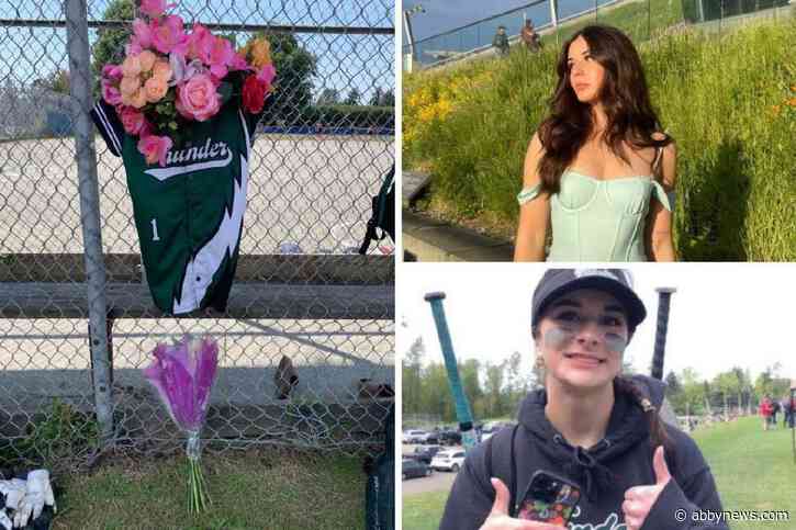 South Surrey White Rock community mourns loss of 19-year-old softball player