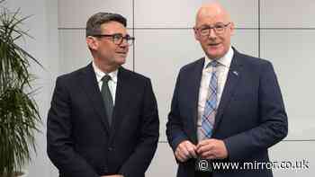 Andy Burnham tells SNP leader second Scottish independence referendum is 'off limits'