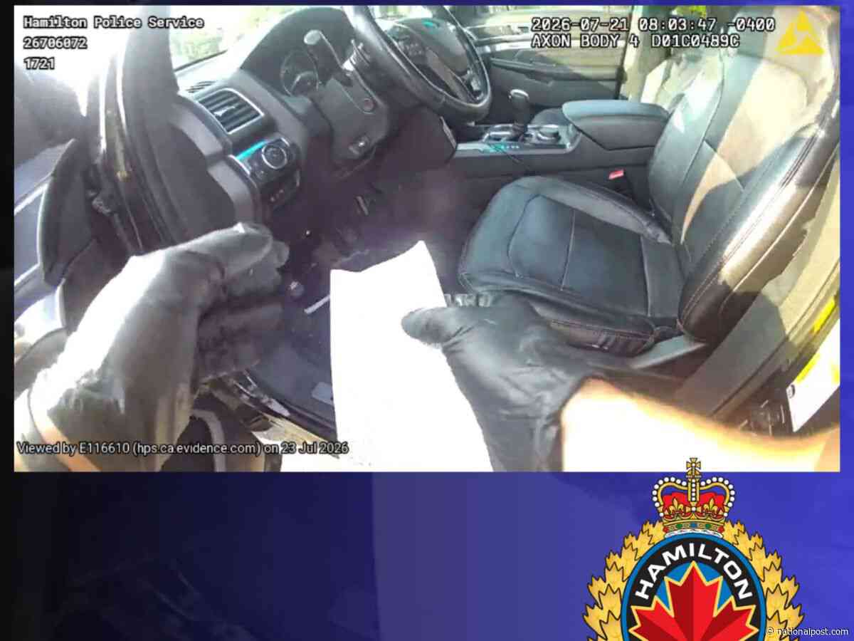 Fast-food receipt in stolen car leads Hamilton police to 16-year-old suspect