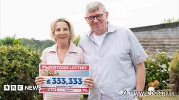 Couple win lottery after near-death experiences