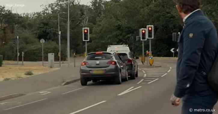Woman shouts ‘W*****’ at Nigel Farage and then crashes her car in Clacton