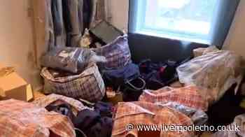 Moment police find £500k worth of designer goods during raid
