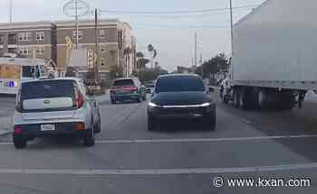 Tesla robotaxi goes wrong way down one-way street day after Tampa launch