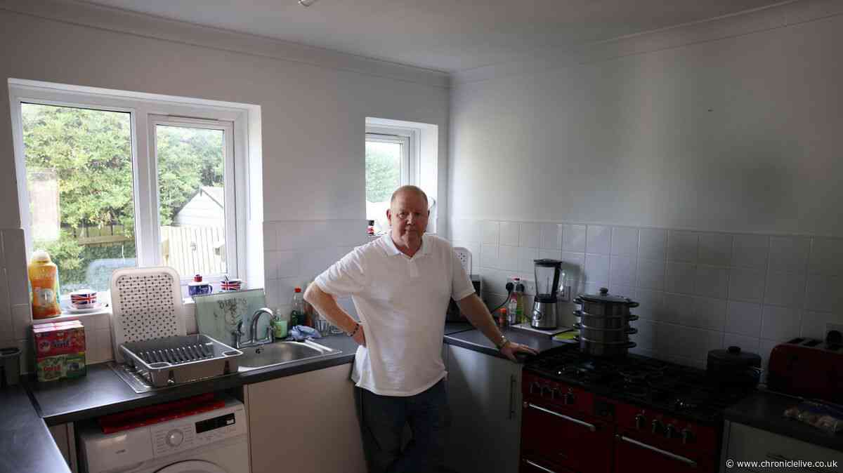Wallsend man's ordeal as new kitchen fitting leaves him 'in limbo' months later