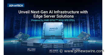 Advantech Unveils Next-Gen AI Infrastructure Solutions Powered by AMD EPYC™ 9006 Series Processors