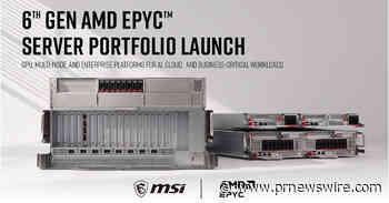 MSI Launches 6th Gen AMD EPYC™ Server Portfolio