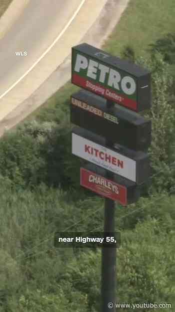 New fear unlocked: getting trapped inside a gas station sign