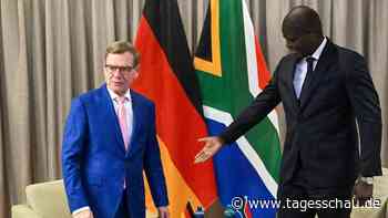 Außenminister Wadephul trifft Amtskollegen Lamolla in Südafrika