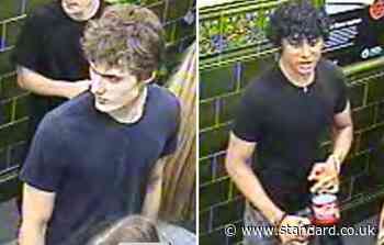 Man assaulted on Tube train after kissing female passenger