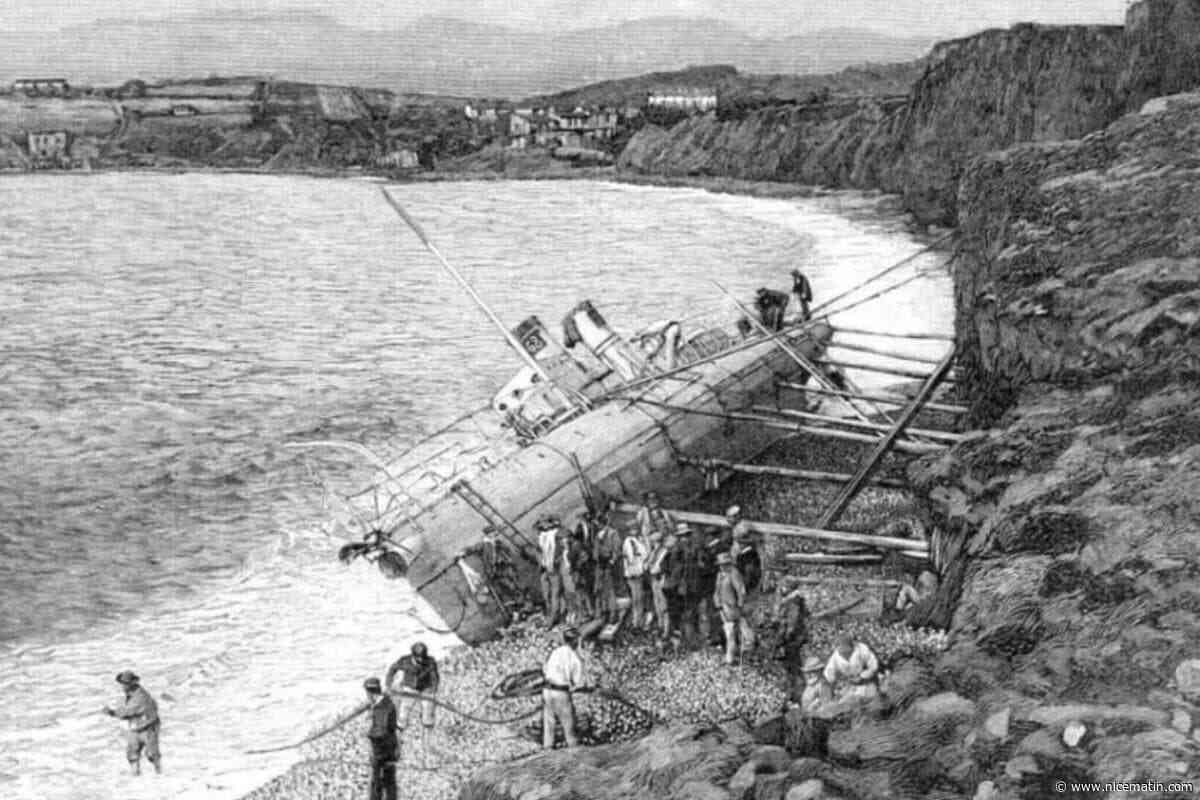 En 1897, un torpilleur de la Marine nationale s’échouait sur une plage du Brusc à Six-Fours